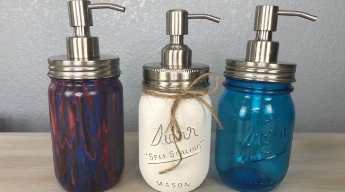 Did you know you can make your own hand soap dispenser? I'm going to show you a few ways I made them using a mason or recycled jar! This is a fantastic and useful DIY gift idea that everyone needs.