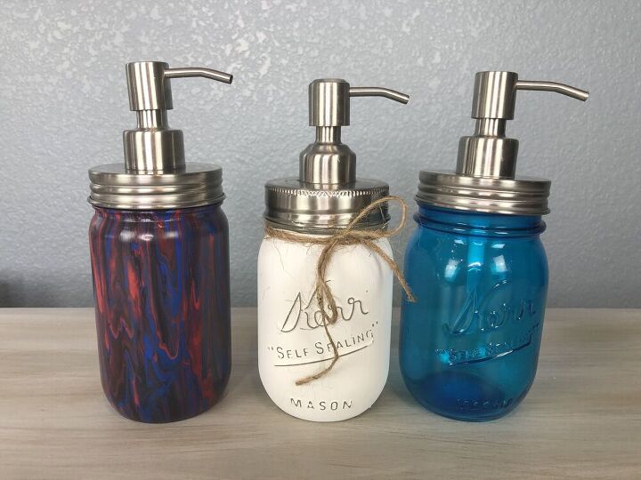 Did you know you can make your own hand soap dispenser? I'm going to show you a few ways I made them using a mason or recycled jar! This is a fantastic and useful DIY gift idea that everyone needs.