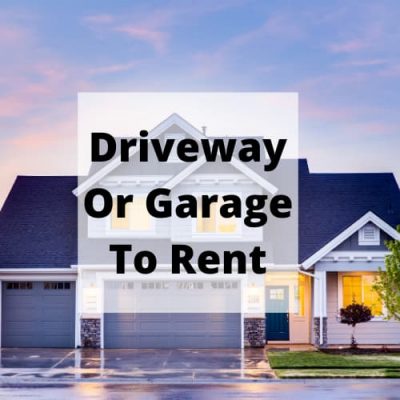 What can you do with your empty garage? Looking to earn some extra income? You might be able to post your driveway or garage for rent.