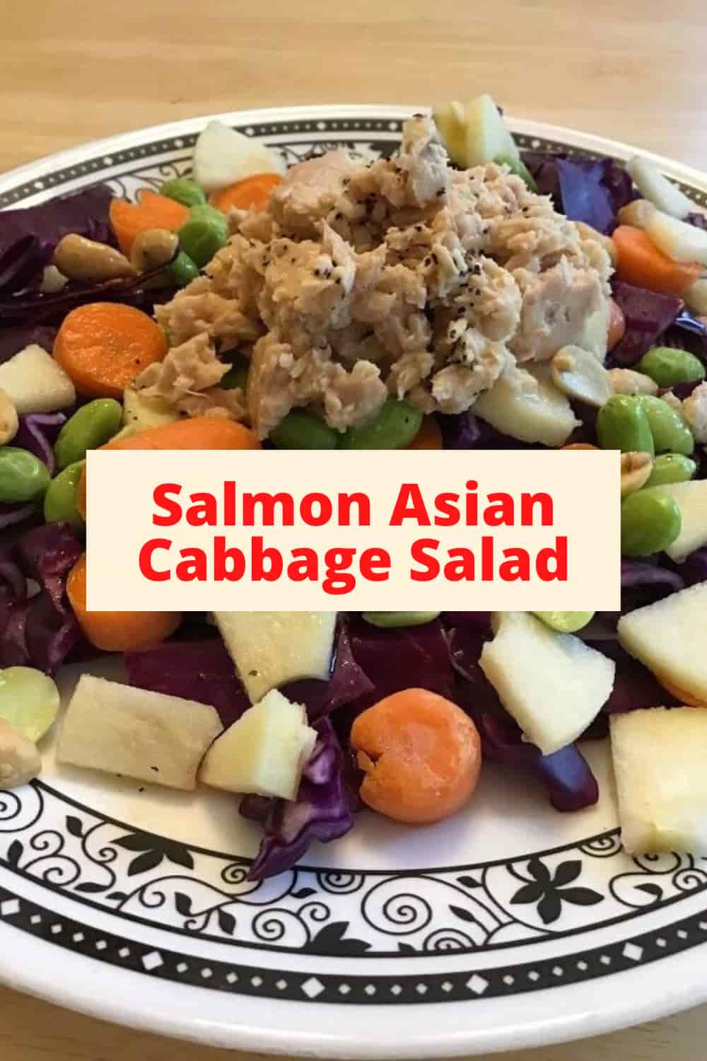 Salmon Asian Cabbage Salad