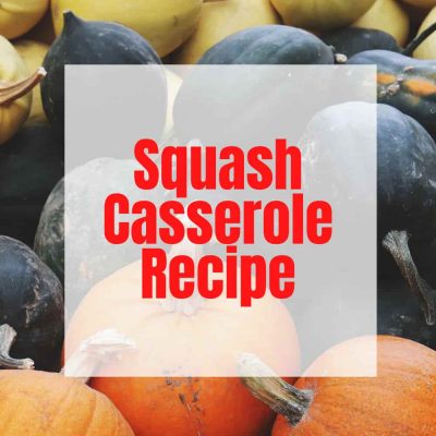 What is squash casserole? My recipe consists of a lot of flexible ingredients that can be adjusted for many people's tastes.