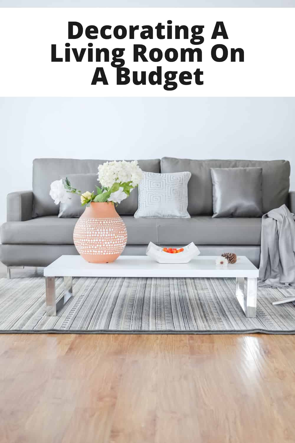 Decorating A Living Room On A Budget - Chas' Crazy Creations