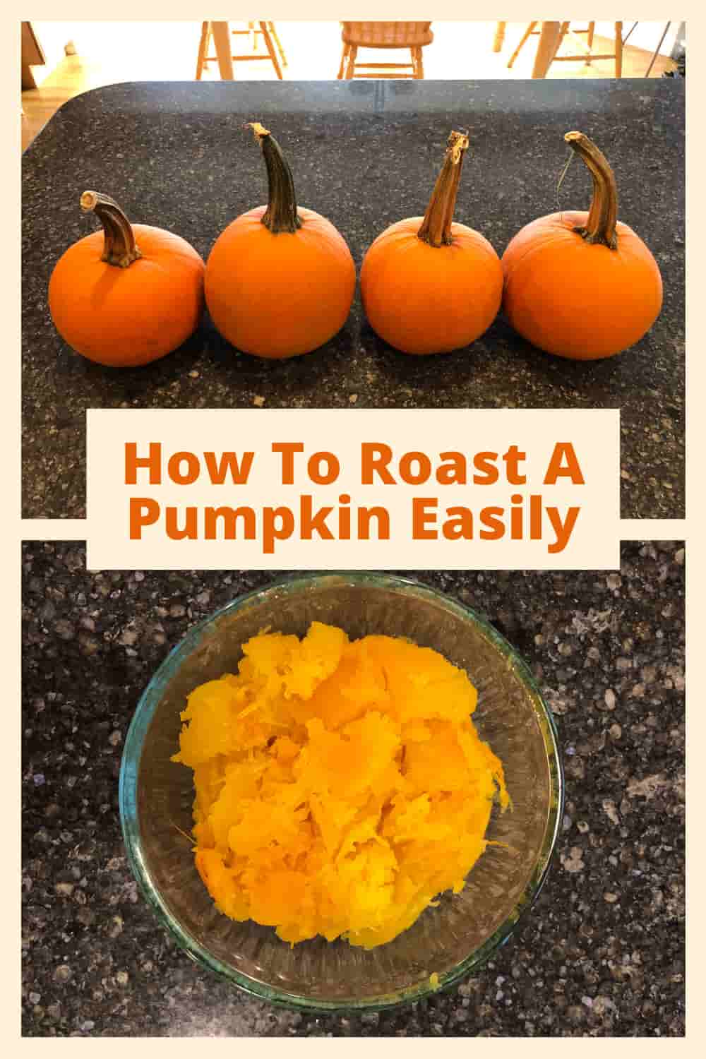 How do you cook a pumpkin? I'm sharing how to roast a pumpkin, and some ideas on what to do with it and how we store it.