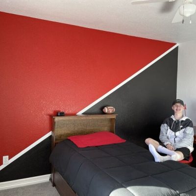 How Long Does It Take To Paint A Room? We just painted my son's room and I'll share the journey, tips, and answer some questions along the way.