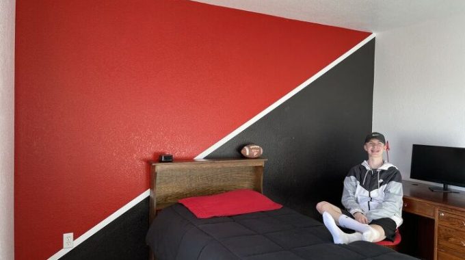 How Long Does It Take To Paint A Room? We just painted my son's room and I'll share the journey, tips, and answer some questions along the way.