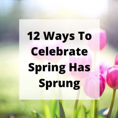 What does the term spring has sprung mean? It means the end of winter, and things start growing like grass, flowers, and new life.