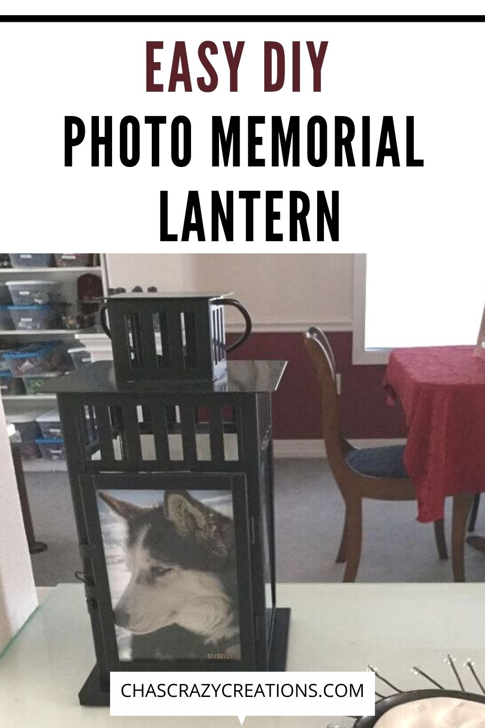 Do you want to make DIY photo memorial lanterns? I'll show you how with this simple tutorial!