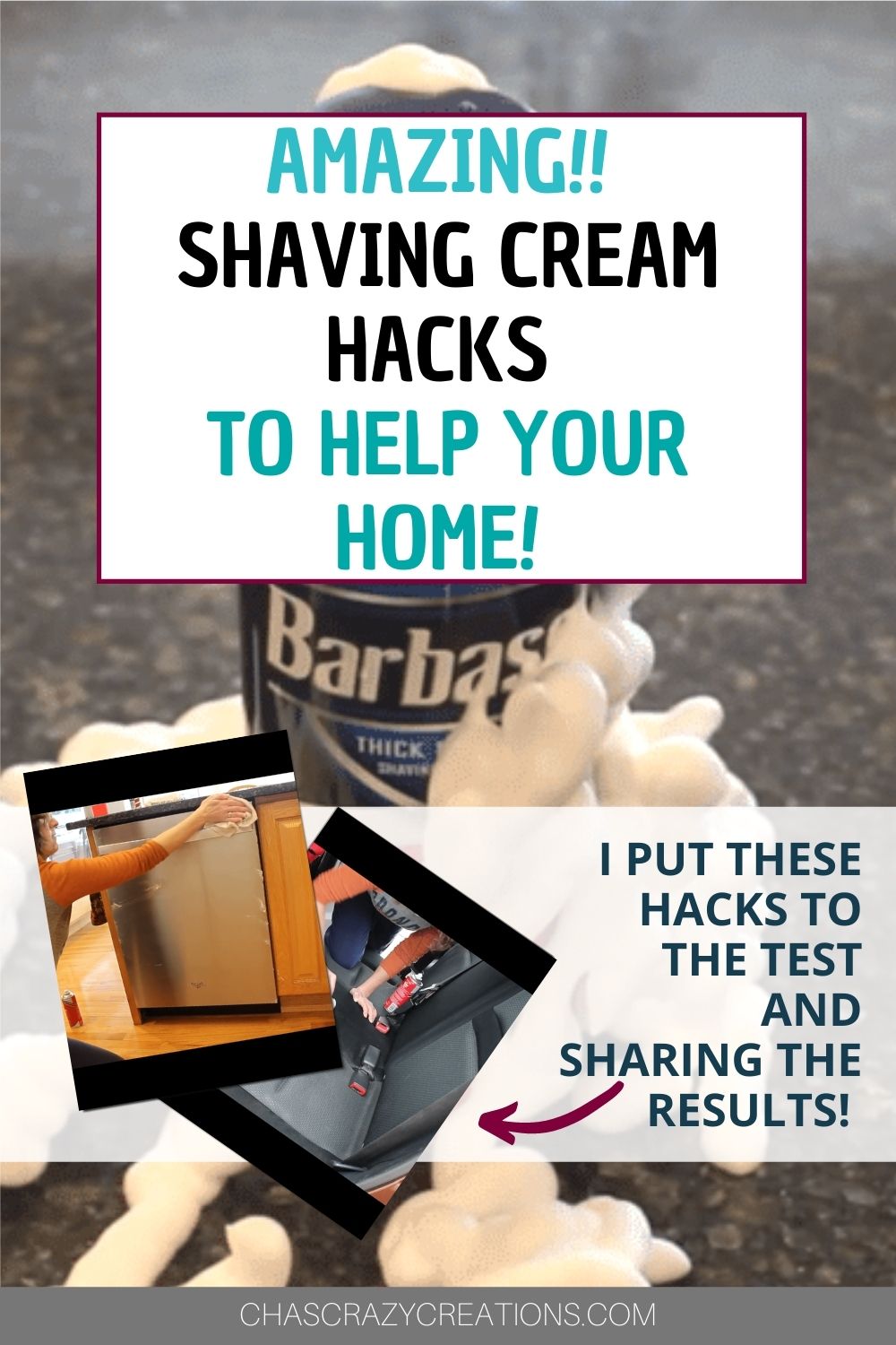 There are a lot of shaving cream hacks out there, and I have put some of those to the test and tried some of my own.