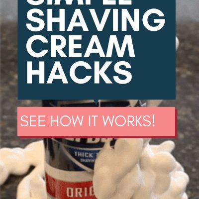 There are a lot of shaving cream hacks out there, and I have put some of those to the test and tried some of my own.