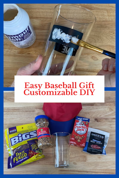 Do you want an easy baseball gift? Personalize this project, and it is easily adjustable, eco-friendly, and great for so many occasions.