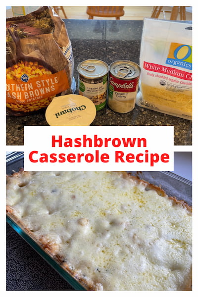 During the holidays we look for recipes we remember, new recipes, and easy recipes. This hashbrown casserole recipe is one our family loves.