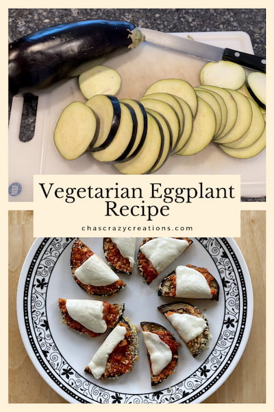 Do you want an easy vegetarian eggplant recipe? I just recreated this fantastic recipe that I learned from my best friend!