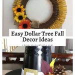 Easy dollar tree fall decor ideas