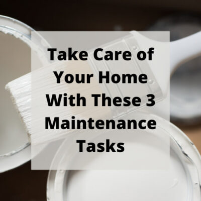 We all have general home repair and maintenance tasks, and today I'm going to share 3 things to do that your home needs.