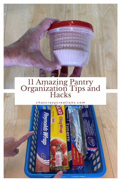 We all need organization in our kitchen.  I'm sharing 12 easy walk-in pantry organization tips and hacks, and these tips and hacks can be used in many areas of your home.