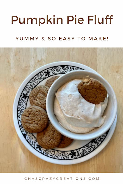 What is pumpkin pie fluff?  It's an easy and delicious recipe that you can eat alone or use as a dip, and it's super easy to make.