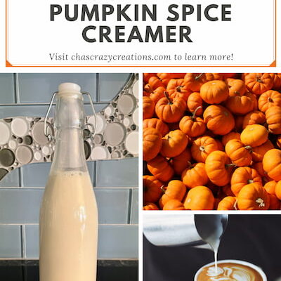 I love pumpkin and pumpkin spice! Today I'm sharing an easy and healthy sugar free pumpkin spice creamer with you.