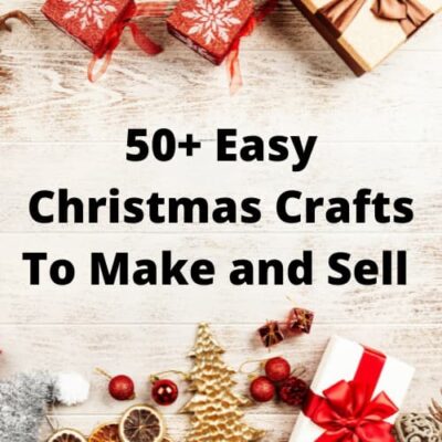 Do you want easy Christmas crafts to make and sell? I have 51 projects for you that are fun to make and won't cost you a fortune.