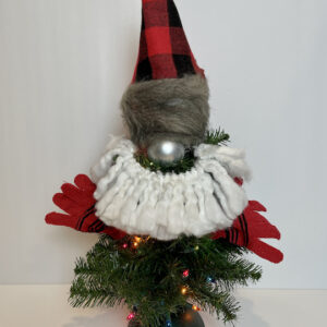 Easy and Cute Dollar Tree DIY Gnome Christmas Tree - Chas' Crazy Creations