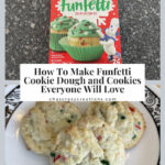 I learned how to make funfetti cookie dough from my Aunt Sheree! This recipe is fantastic and easy to whip out several cookies for any occasion.