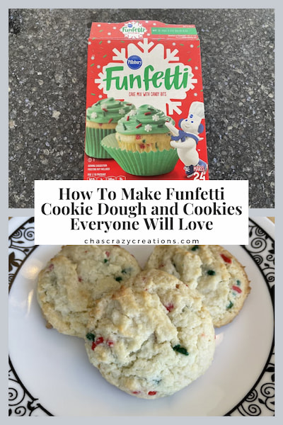 I learned how to make funfetti cookie dough from my Aunt Sheree! This recipe is fantastic and easy to whip out several cookies for any occasion.
