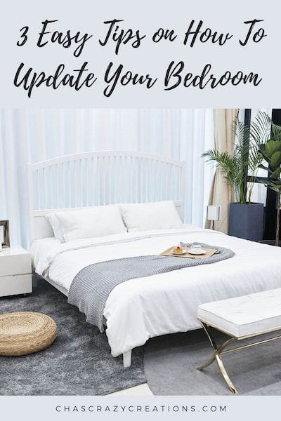 Are you ready to update your bedroom?  I have 3 easy and terrific tips to share including organic paint!