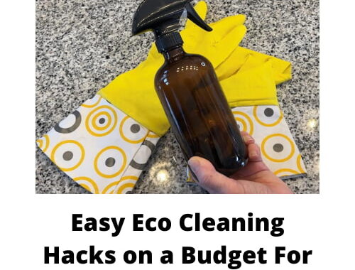 Is eco cleaning for you? Avoiding harsh chemicals is a must in our home. Here are several hacks on a budget for your home.