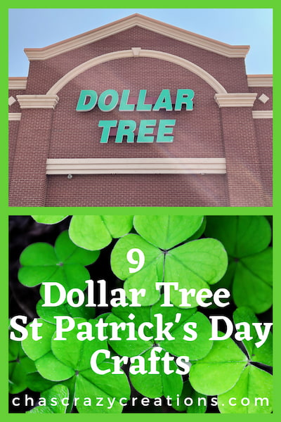 Do you want some easy Dollar Tree St Patrick's Day Crafts? I have 9 fantastic and easy ideas for you to celebrate this fun holiday.