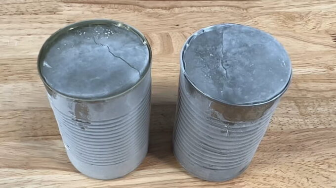 3. place the can in the freezer