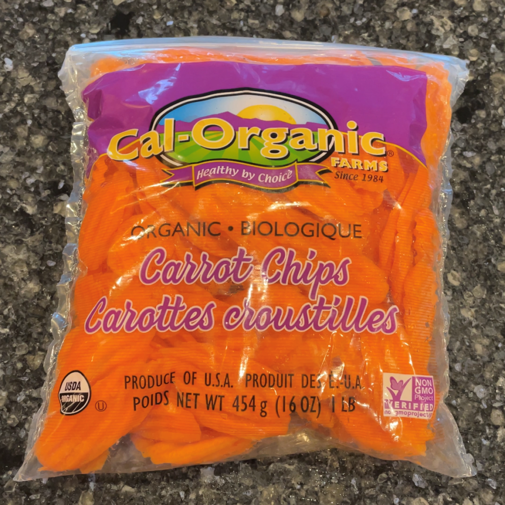 Carrot chip ingredients