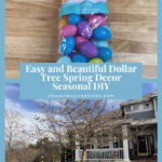 Do you want easy Dollar Tree spring decor? I have a super easy and inexpensive idea using plastic eggs that is beautiful.