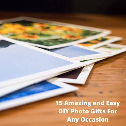 Do you want some DIY photo gifts? I have 15 super easy and amazing gifts that are good for any occasion.