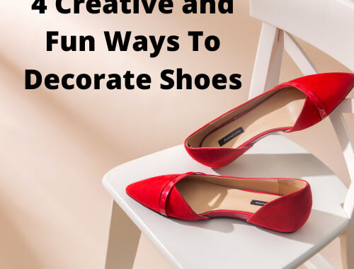 You can decorate shoes and take them from boring to fun! I am taking 4 inexpensive sets of shoes and giving them a facelift.