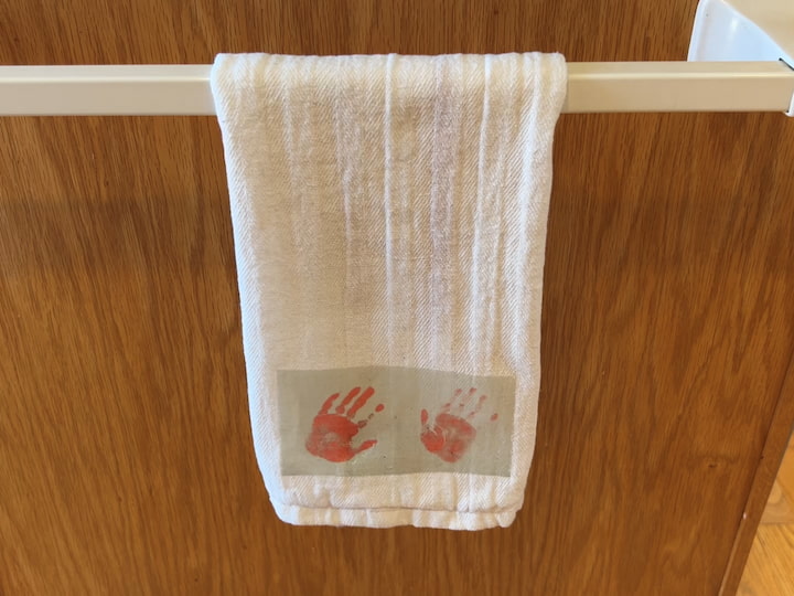 Your dishtowel is ready to use, and be sure to wash it according to the package instructions.