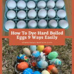 Are you wondering how to dye hard-boiled eggs? I have 9 ways to share with you that are easy and you can still eat the egg afterward.