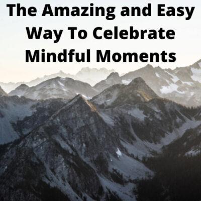 I'm so grateful for all of you and thank you so much for your input. Here is the first post which I'm calling today's post Mindful Moments!