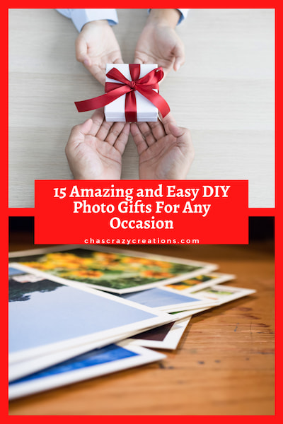 Do you want some DIY photo gifts? I have 15 super easy and amazing gifts that are good for any occasion.