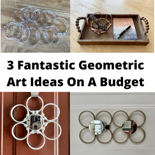 Do you love geometric art but not the price tag? I have 3 fantastic and easy ideas you can make on a budget.