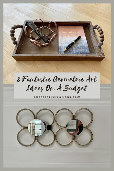 Do you love geometric art but not the price tag? I have 3 fantastic and easy ideas you can make on a budget.