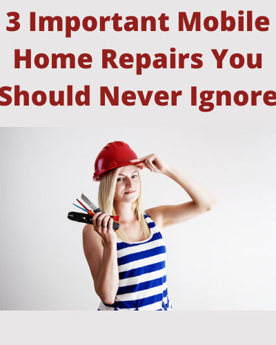 Do you have some mobile repairs that need to be done? I'm sharing a few important repairs that you should never ignore.