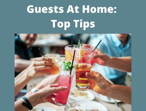 Are you wondering how to entertain guests at home? Whether you are just more comfortable in your own environment or hosting in general, here are some top tips for you.