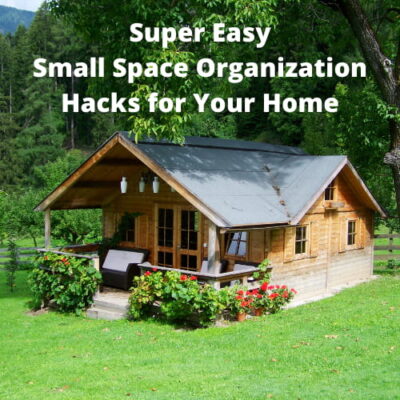 Do you need small space organization? I have some super easy and inexpensive hacks for you to use in your home.