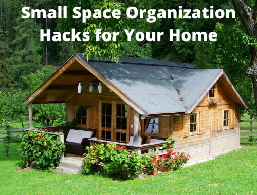 Do you need small space organization? I have some super easy and inexpensive hacks for you to use in your home.