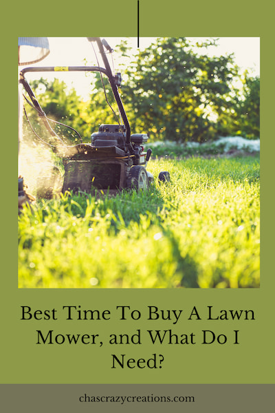 Are you wondering when is the best time to buy a lawn mower? You'll find the answers here as well as some advice to figure out what kind to buy.