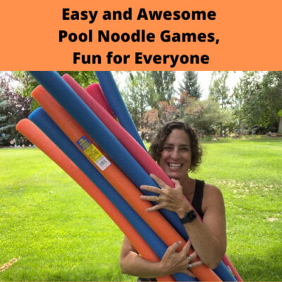 Do you want some easy pool noodle games? I went to Dollar Tree and grabbed a bunch of pool noodles to create some games and fun for everyone!