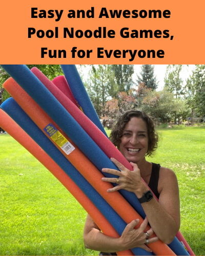 Do you want some easy pool noodle games? I went to Dollar Tree and grabbed a bunch of pool noodles to create some games and fun for everyone!