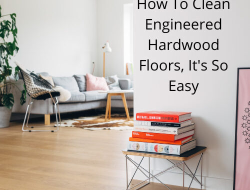 Are you wondering how to clean engineered hardwood floors? You won't believe how easy it is using 1 natural ingredient!