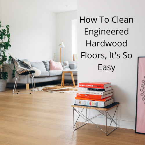 Are you wondering how to clean engineered hardwood floors?  You won't believe how easy it is using 1 natural ingredient!