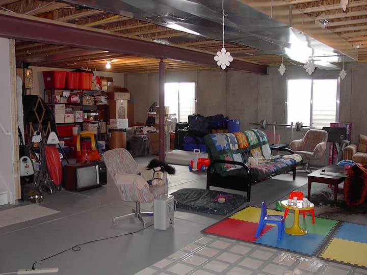 We hosted many playdates in this space and had such creative fun.  As our kids got older we wanted to update the space.  We wanted to create a space we would all use, love, and spend time together.  In addition to that, we wanted our kids and their friends to "want" to hang out at our home.  