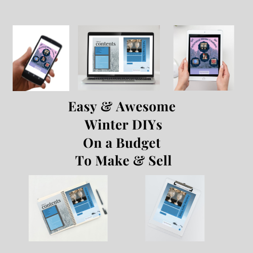 Easy & Awesome winter diys On a Budget To Make & Sell